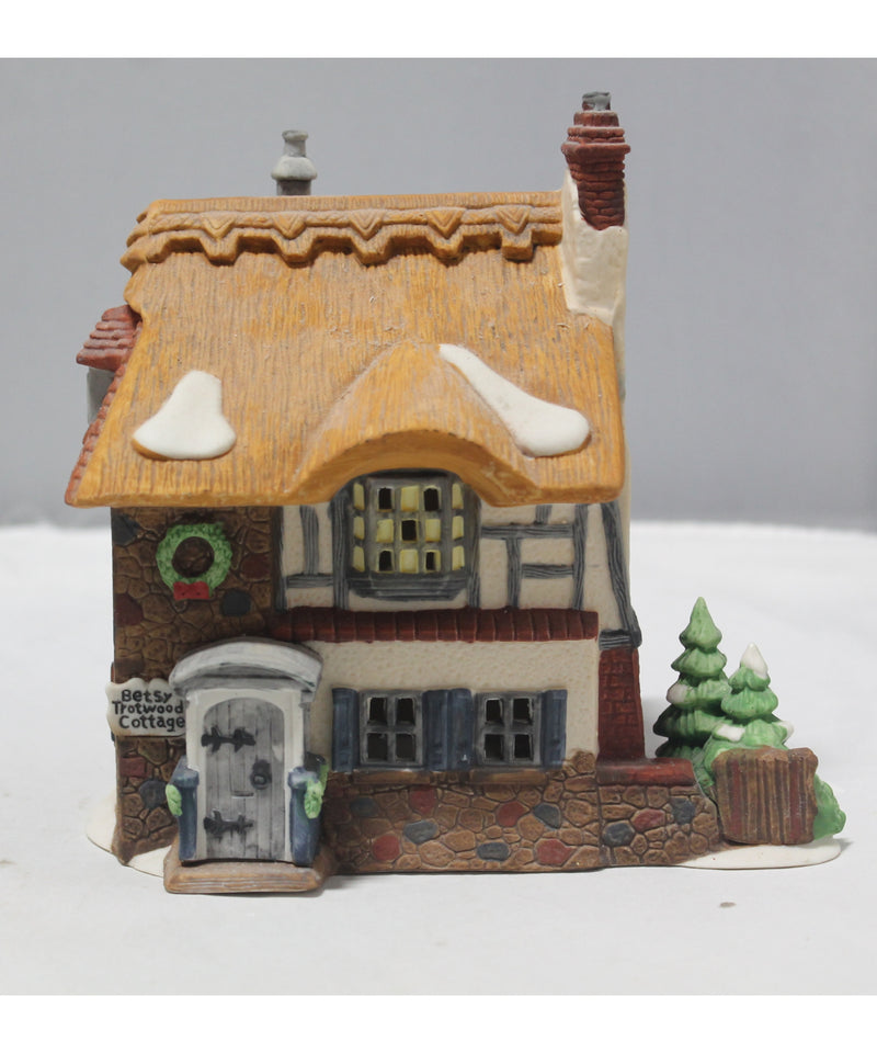 Department 56 | Betsy Trotwood's Cottage | chimney has been repaired