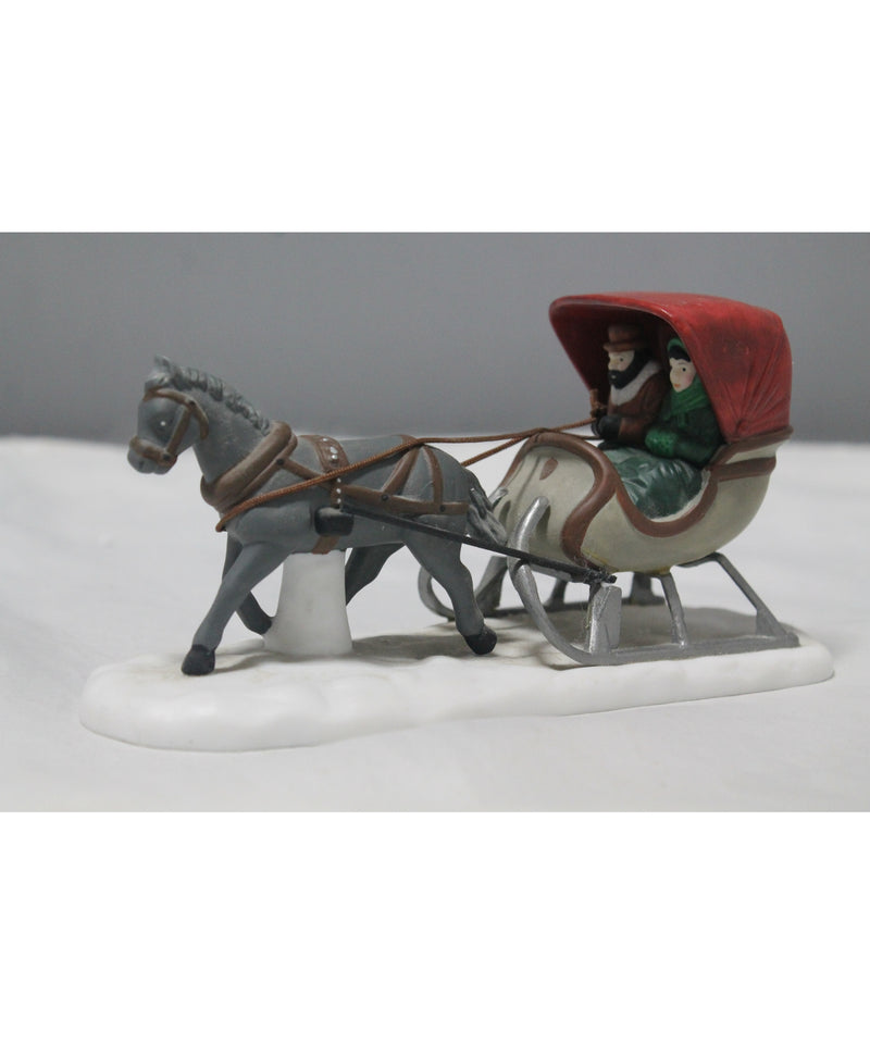 Department 56 | One Horse Open Sleigh | As Is | Please Read