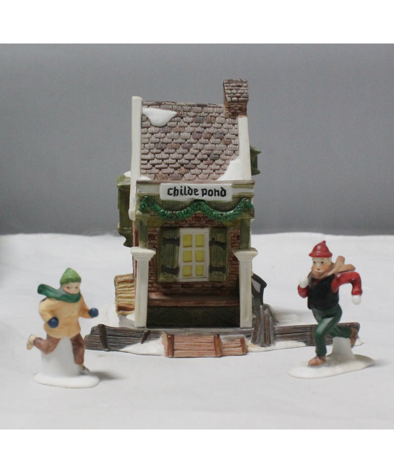 Department 56 | Childe Pond and Skaters | Please Read