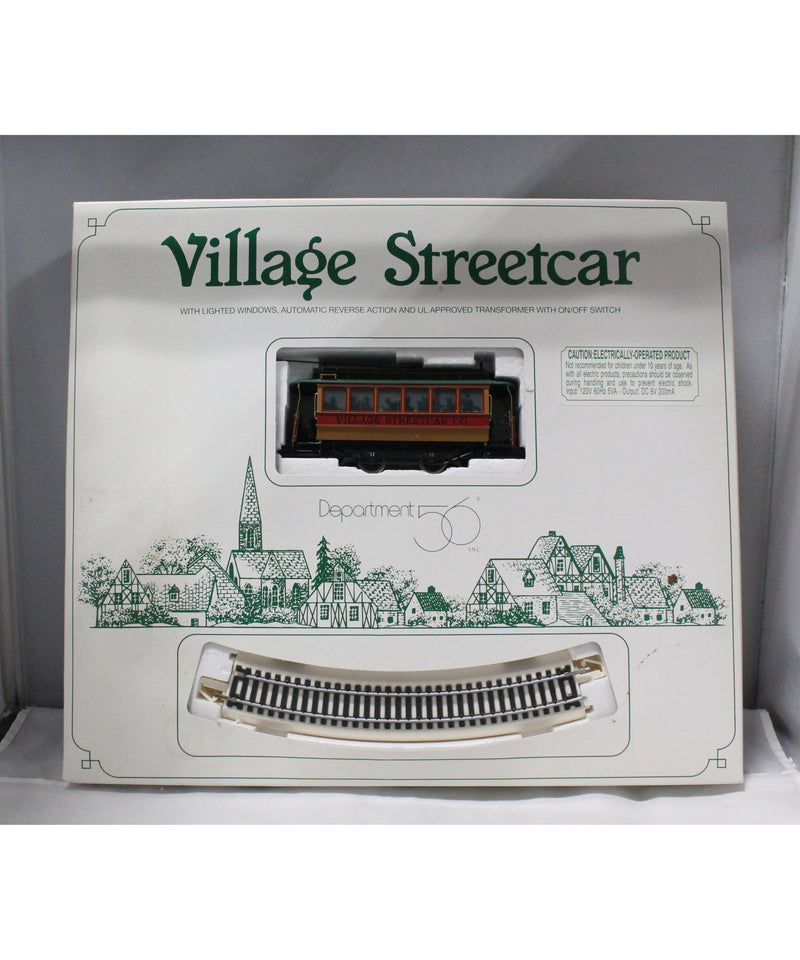 Department 56 | Village Streetcar |Please Read