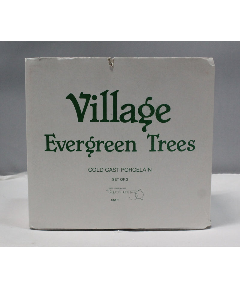 Department 56 | Evergreen Trees | Please Read