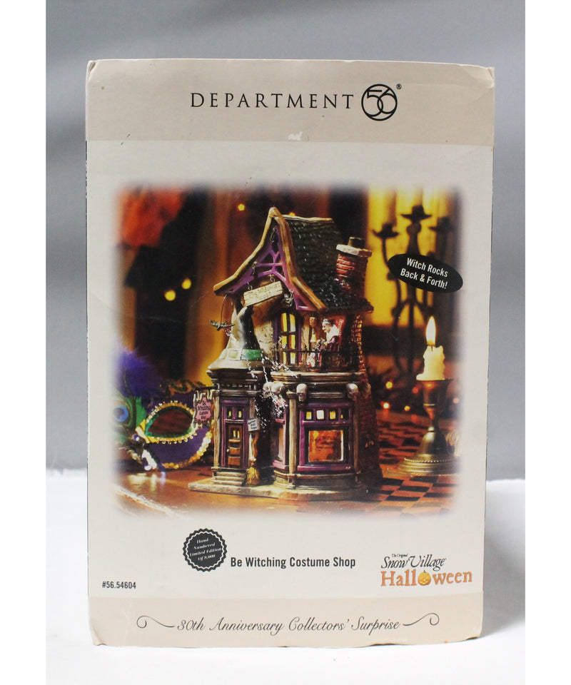 Department 56 | Be Witching Costume Shop | As Is | Please Read