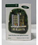 Department 56 | Radio City Music Hall Lighted Ornament | As Is | Please Read