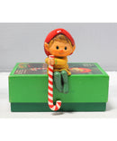 Hallmark | Stocking Hanger | Elf With Candy Cane | Please Read | As Is