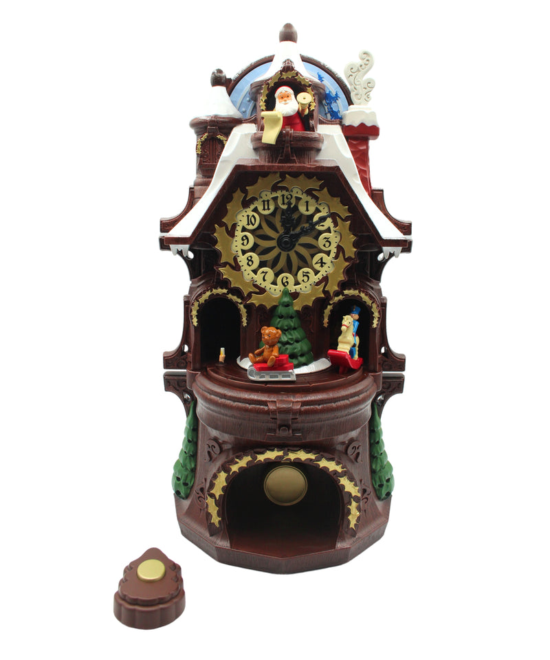 Hallmark: QFM1232 | Santa's Christmas Clock | Table Decoration