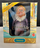 1992 Mattel Snow White & the 7 Dwarfs Dolls - Lot of 6