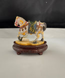 Mid 20th Century Chinese Carved Horses|Lot of 2