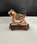 Mid 20th Century Chinese Carved Horses|Lot of 2