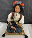 Arabian Princess Collector Porcelain Doll Decorative Figure