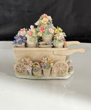 San Francisco Music Box Company Flower Cart, Please Read