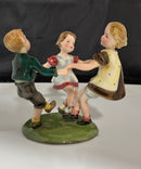 Stefan Dakon for Royal Belvedere Vienna - Austrian Boys & Girls Porcelain Figurine