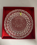 Waterford Holiday Plates Lot of 2 Crystal Collectibles