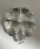 Baccarat Clover Crystal Paperweight