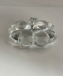 Baccarat Clover Crystal Paperweight