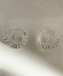 Baccarat Massena Crystal Candle Holders Pair