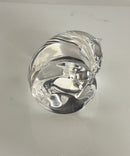 Steuben Glass Rooster Figurine Crystal Sculpture