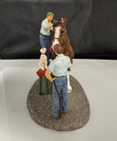 Anheuser-Busch Clydesdale Braiding for Parade Figurine