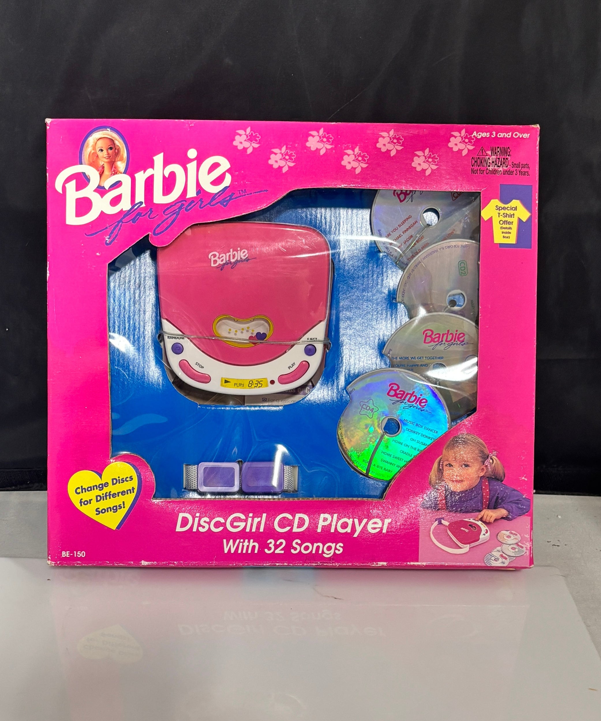 Barbie DiscGirl 32 Songs Portable Music Player