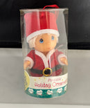 Precious Moments Poseable Holiday Ornaments Lot of 6