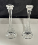 Baccarat Massena Crystal Candle Holder Pair
