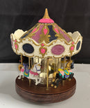 Melody In Motion Blue Danube Carousel Music Box Not Tested