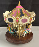 Melody In Motion Blue Danube Carousel Music Box Not Tested