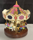 Melody In Motion Blue Danube Carousel Music Box Not Tested