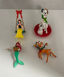 Lot of 4 Disney Collectible Ornaments