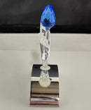 Swarovski - Blue Tulip 289287 With Stand and Mini Tulips