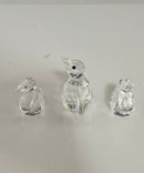Swarovski - Mom and Baby Penguins