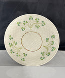 Belleek - Lot of 3 Basketweave Shamrock Dish Set Limited Edition