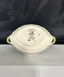 Belleek - Lot of 3 Basketweave Shamrock Dish Set Limited Edition