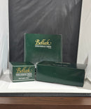 Belleek - Lot of 3 Basketweave Shamrock Dish Set Limited Edition