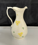 Belleek - Limited Edition Iris & Shamrock Pitcher 512/1900