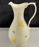 Belleek - Limited Edition Iris & Shamrock Pitcher 512/1900