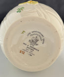 Belleek - Limited Edition Iris & Shamrock Pitcher 512/1900