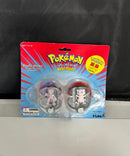 1999 Pokemon Mew & Mewtwo Keychains