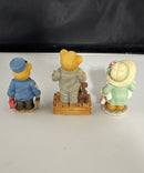 Cherished Teddies Members Only Exclusive Figurines Lot of 3 Enesco