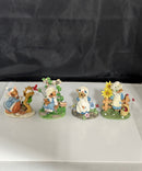 Mouse Tales Figurines Lot of 4 Collectible Mice Decorative Figures
