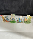Mouse Tales Figurines Lot of 4 Collectible Mice Decorative Figures