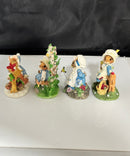 Mouse Tales Figurines Lot of 4 Collectible Mice Decorative Figures