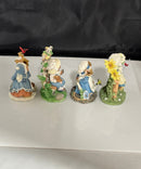 Mouse Tales Figurines Lot of 4 Collectible Mice Decorative Figures