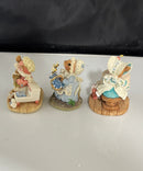 Mouse Tales Figurines Lot of 3 Collectible Mice Decorative Figures