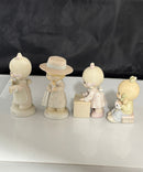 Precious Moments Symbol of Membership Lot of 4 Figurines Enesco