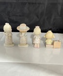 Precious Moments Symbol of Membership Lot of 4 Figurines Enesco
