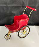 American Girl Samantha Red Pram Victorian Doll Carriage Accessory