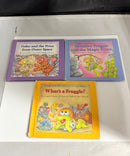 Fraggle Rock Book Lot with Tote Bag Jim Henson Muppets Collection