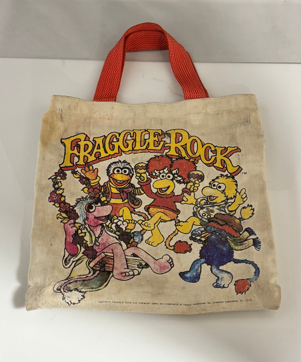 Fraggle Rock Book Lot with Tote Bag Jim Henson Muppets Collection