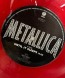 Metallica - Until It Sleeps Red Vinyl 12" Single UK, 1996, Rare