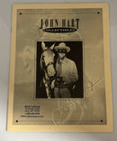 John Hart Signed Lone Ranger & Sliver Photo with COA Autograph Western TV